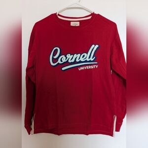 Cornell University Big Red Long Sleeve Shirt 90s Vibe